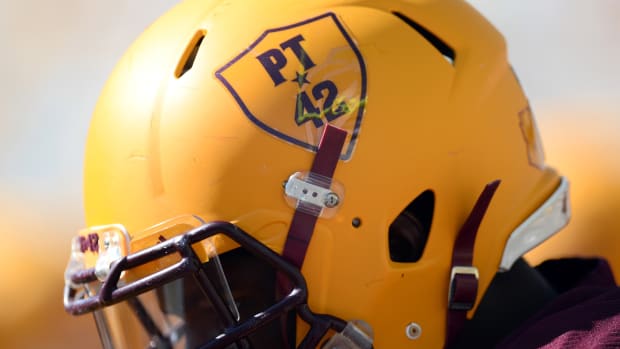 Pat Tillman Yellow Helmet